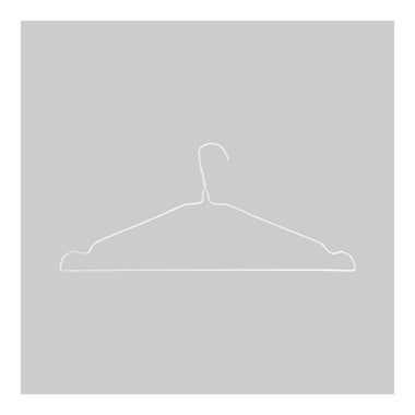 WHITE POWDER COATED HANGERS MOD. RH 2.20mm