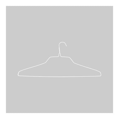 WHITE POWDER COATED HANGERS MOD. RG 1.90mm