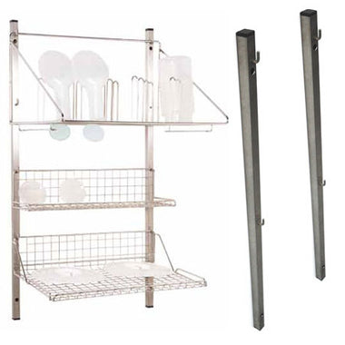 Wall-Mounted Shelf Supports